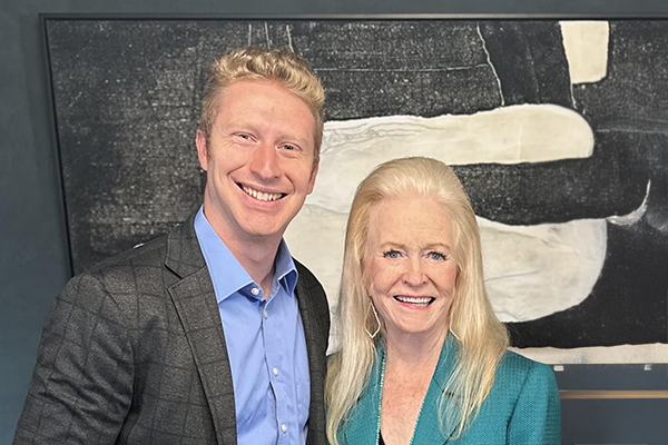 Authors Nathan Barkocy and Sharon Lechter